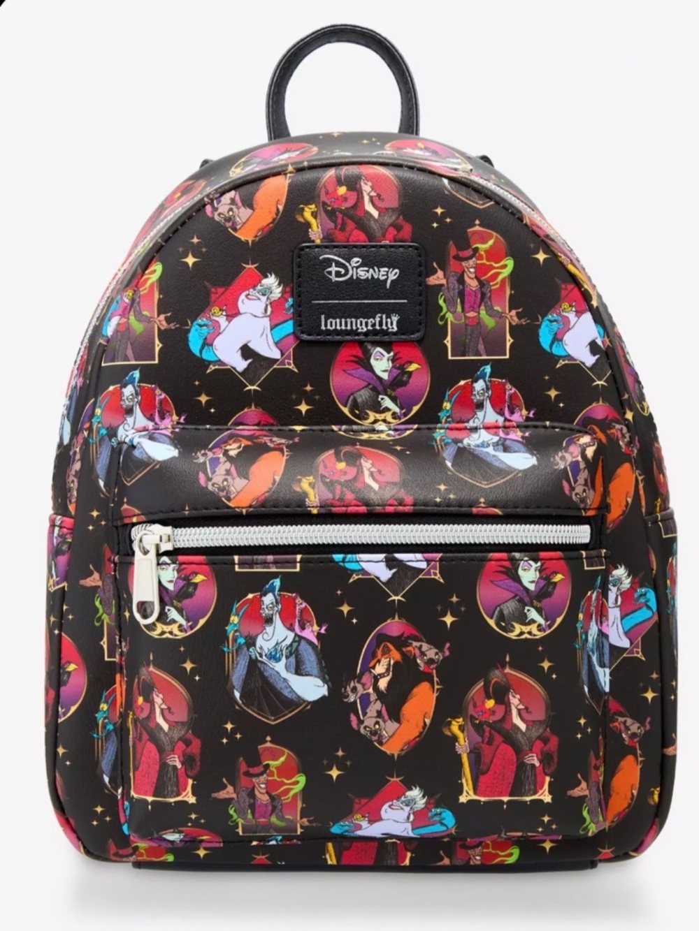 Loungefly Disney Villains Portrait Stars Mini Backpack NWT